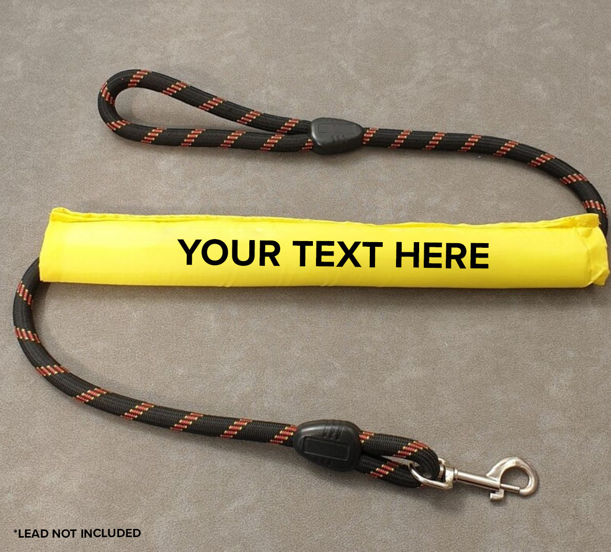 Customised Dog Lead Sleeve