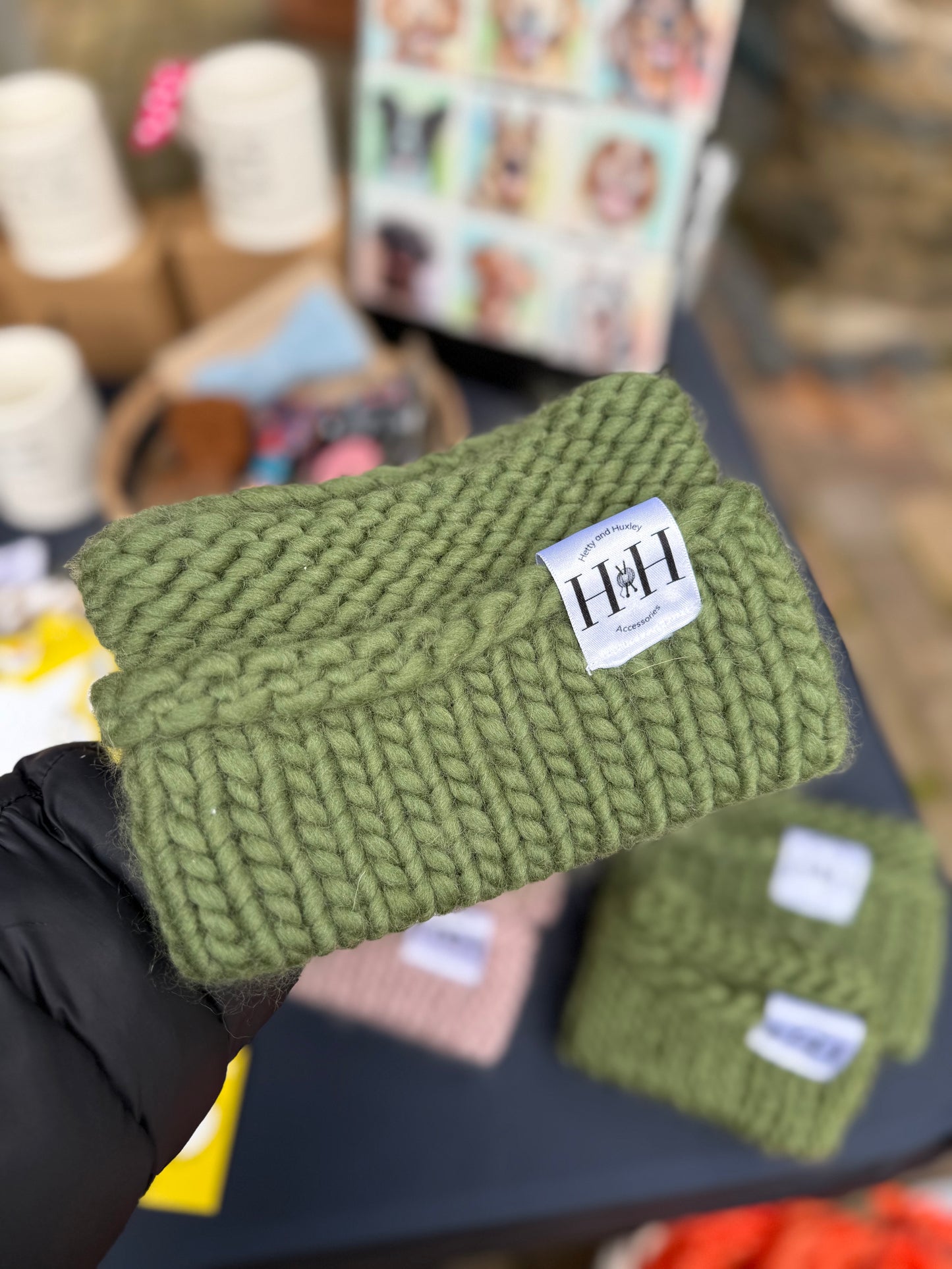 Hetty and Huxley Luxury Hand Knitted Dog Snood