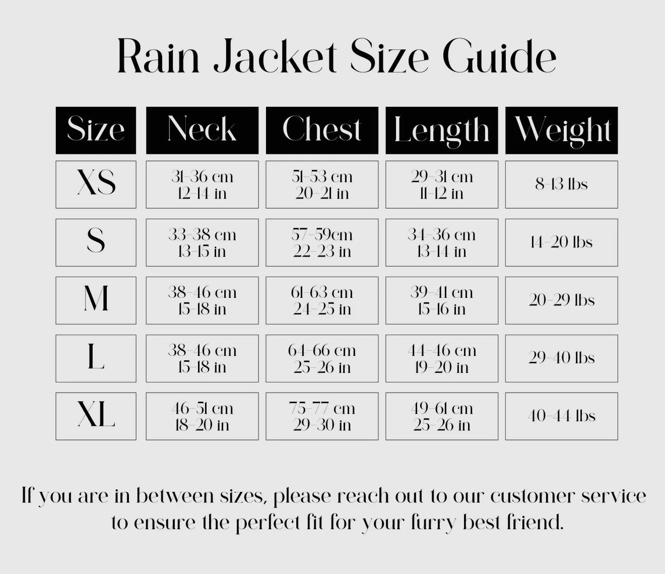 Leaf Dog Rain Jacket
