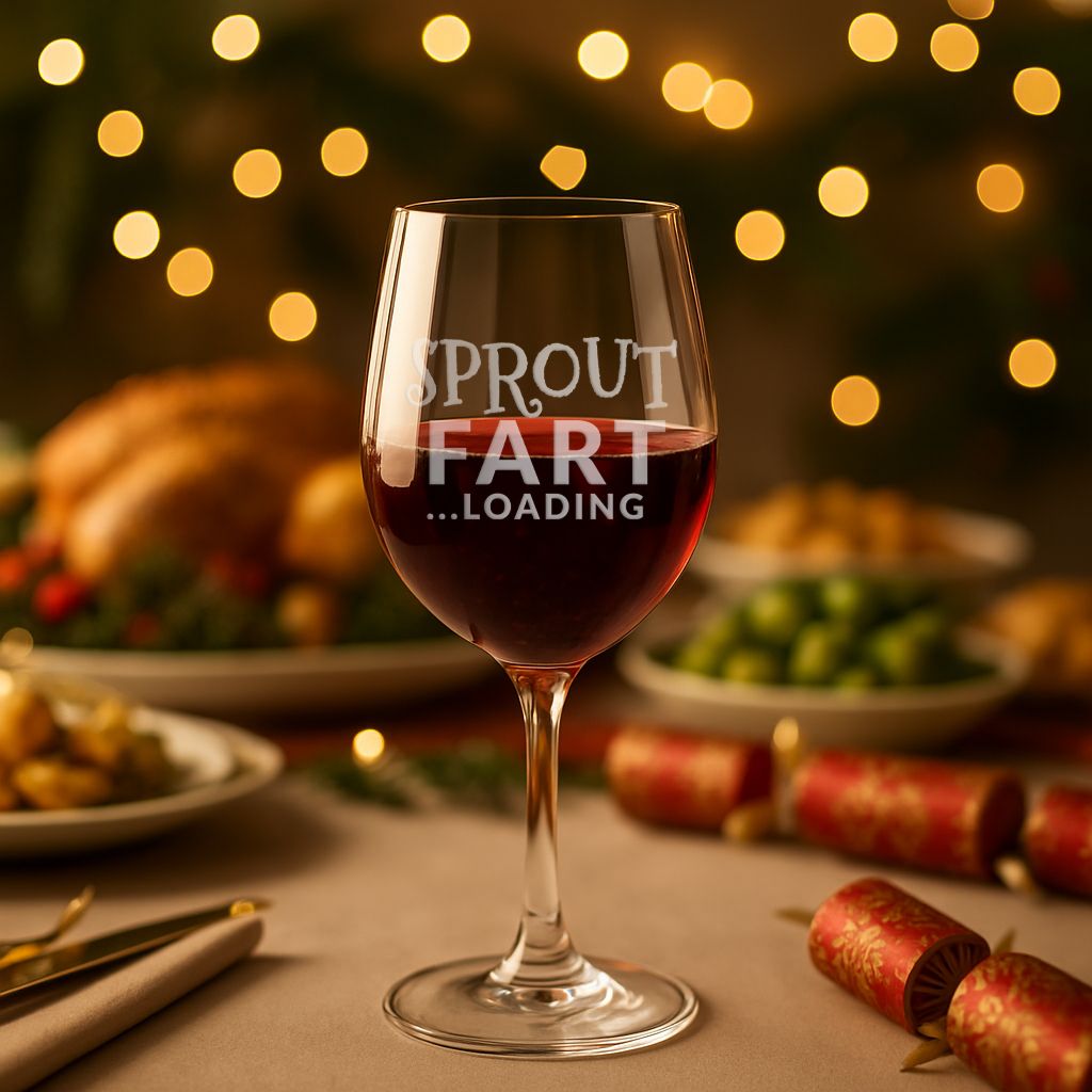 Funny Engraved Wine Glasses