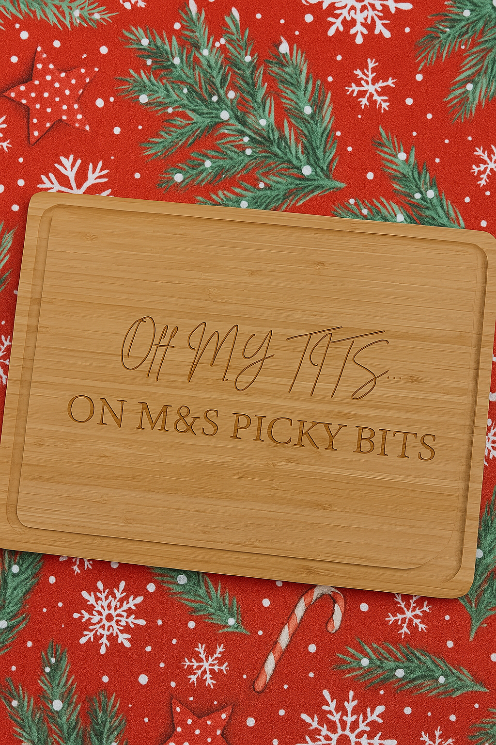 Off My Tits On M&S Picky Bits Board