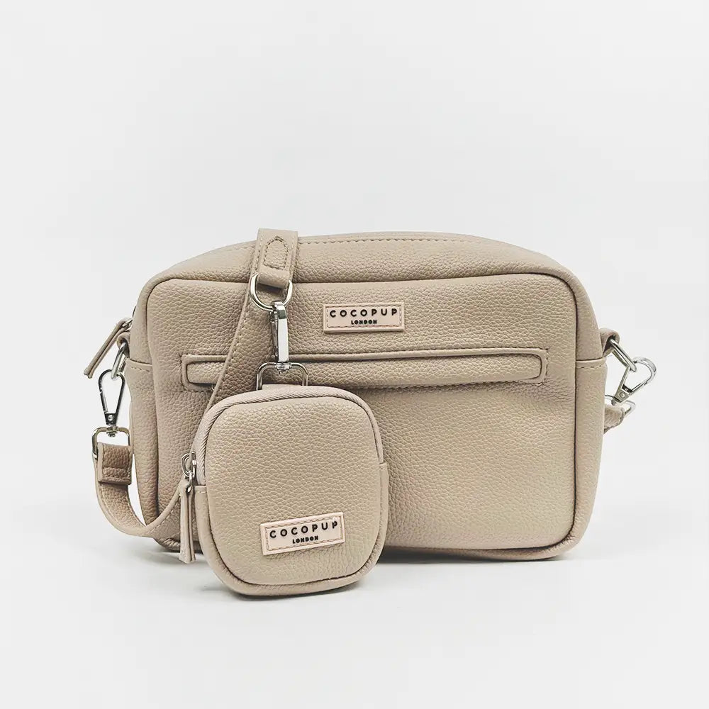 Cocopup London PU Leather Dog Walking Bundle - Caramel