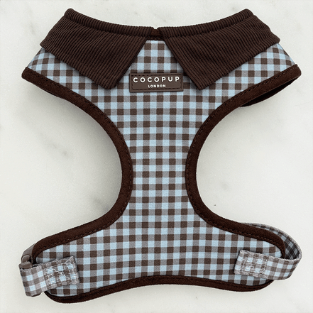 Chelsea Check Adjustable Neck HARNESS: M