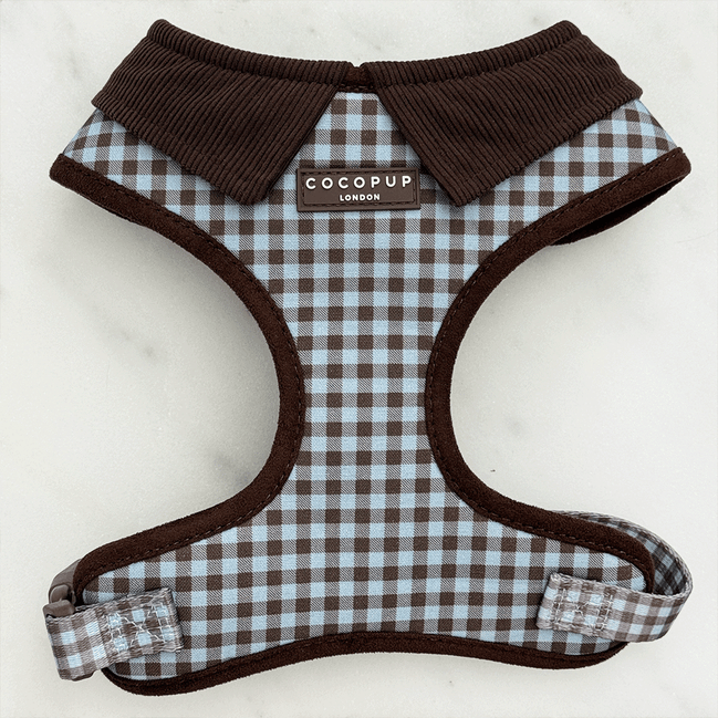 Chelsea Check Adjustable Neck HARNESS: M
