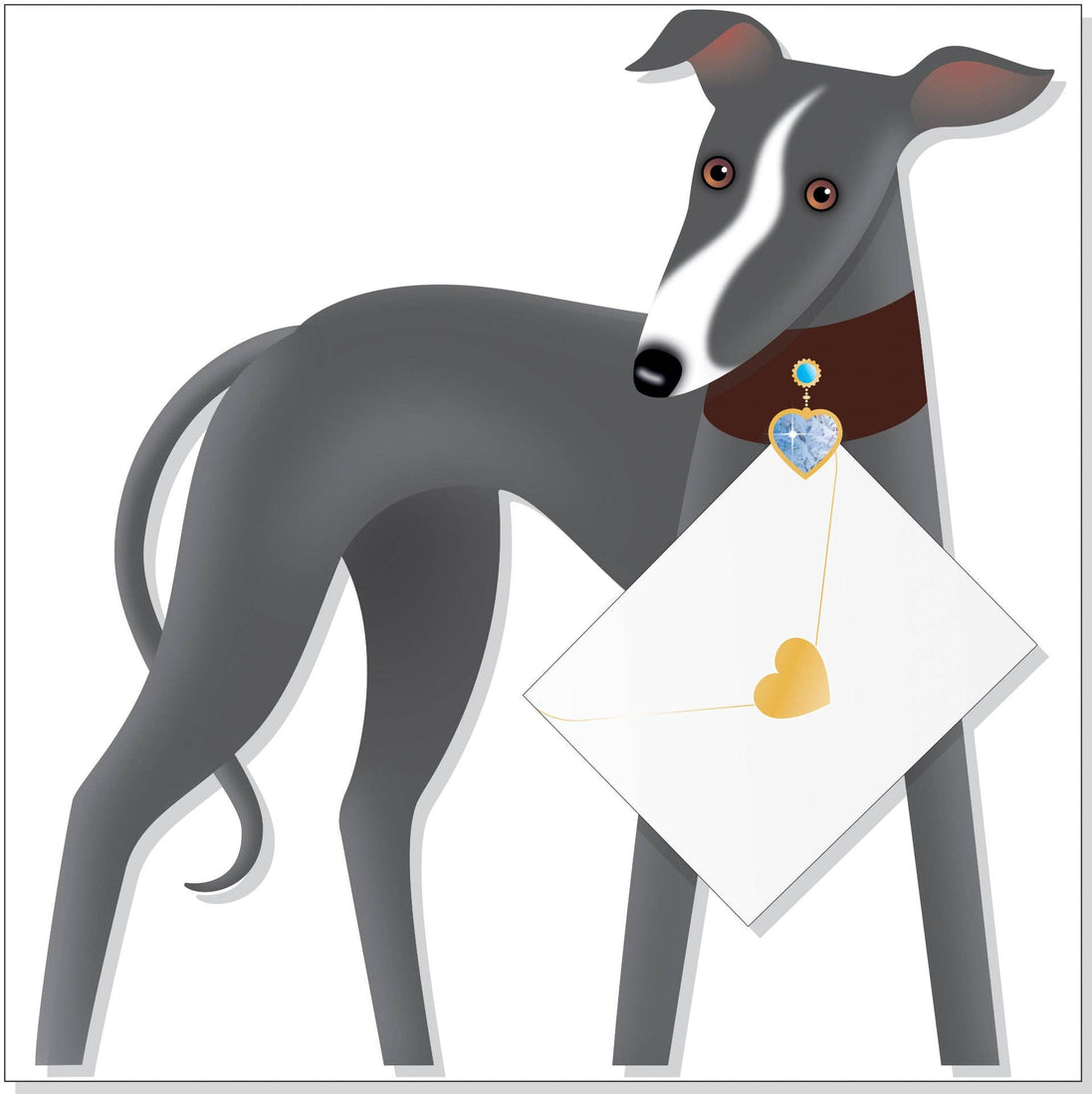 Special Delivery Card Collection - Dog - Shadow