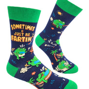 Sometimes I Just Be Fartin' Men's Novelty Crew Socks