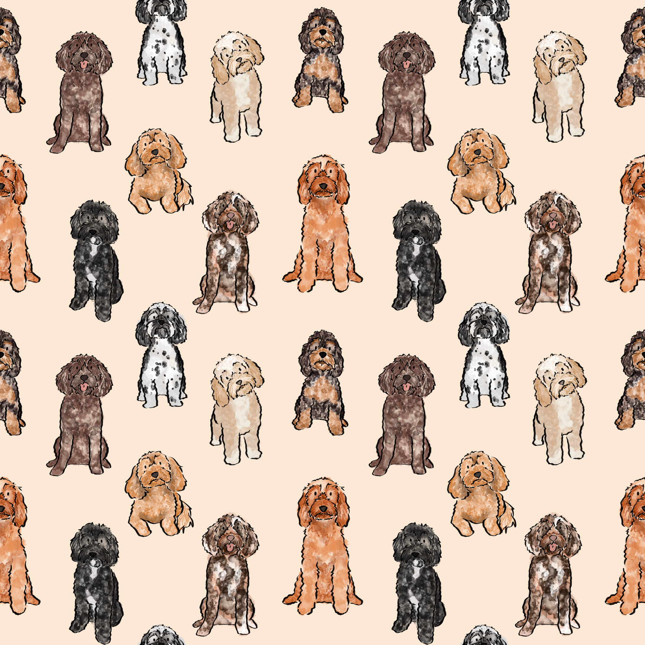 The Oodles & Doodles Dog Blanket