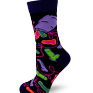 Eat a Bag of Dicks Sassy Women's Novelty Crew Socks