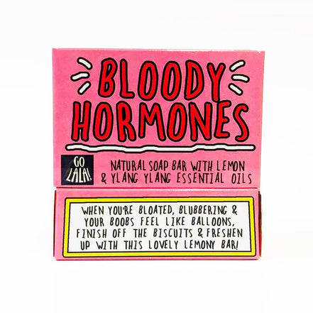 Bloody Hormones Soap Lemon & Ylang Ylang Funny Gift