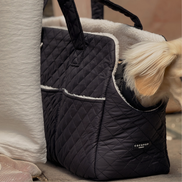 Dog Carrier - Quilted Black