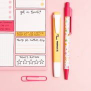 A5 notepad - daily planner - it’s a plan
