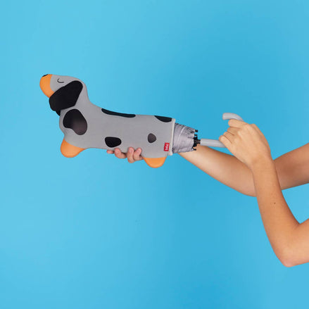 Balvi Teckel Umbrella | Grey Dachshund Umbrella