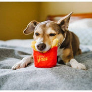 French Fries Plush Dog Toy
