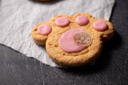 Doggy Paw Print Cookies - Box of 10: Loose Box of 10