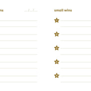 Small Wins - A Journal to Celebrate Your Mini Milestones (Diary or Journal)