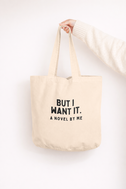 But I Want It | Tote Bag: Cream