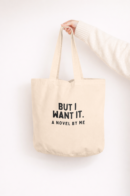 But I Want It | Tote Bag: Cream