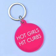 Hot Girls Hit Curbs Keytag