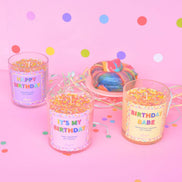 Pink Lemonade It's My Birthday Sprinkle Candle