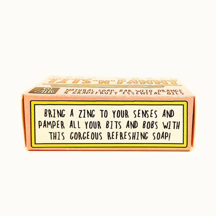 Tits 'n' Fanny Soap Orange & Grapefruit Funny Gift