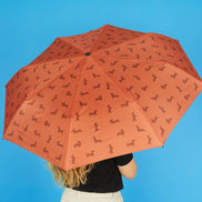 Balvi Teckel Umbrella | Brown Dachshund Umbrella