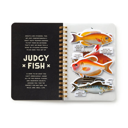 Judgy Fish Sticker Book (Sticker Book or Pack)