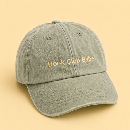 Book Club Babe Cap