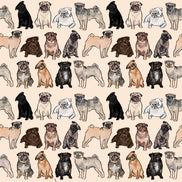 The Pug Dog Blanket