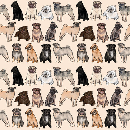 The Pug Dog Blanket