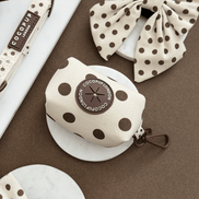 Tiramisu Polka Dot Poop Bag Holder
