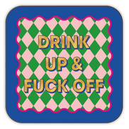 Coasters '& F*ck Off' By Claire Atwood: Cork