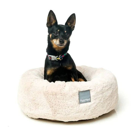 Dreameazzzy Cuddler Bed - Winter Cream: Medium / Size