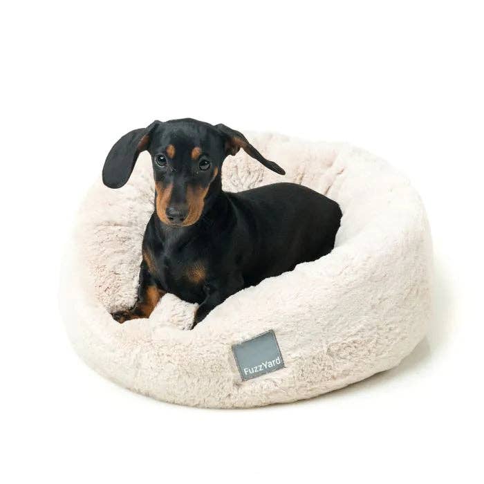 Dreameazzzy Cuddler Bed - Winter Cream: Small / Size