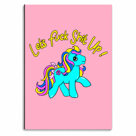 Notebooks 'Let's Fuck Shit Up!' by Bite Your Granny