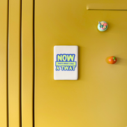 Now That's What I Call a Twat | Ceramic Magnet: True Blue