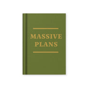 Massive Plans Fabric Hardback Notebook (A7)