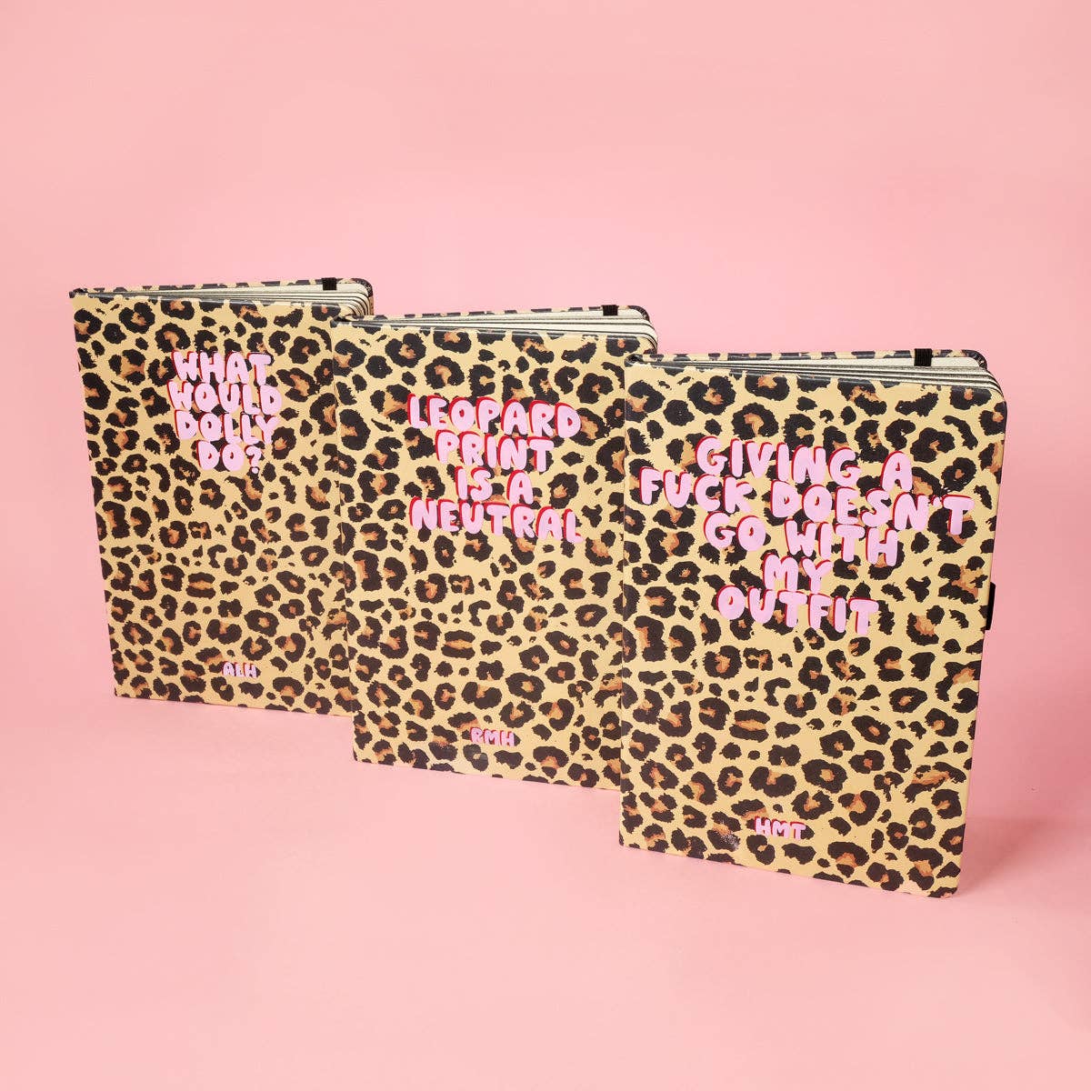 Giving a Fuck Doesn't Go With My Outfit Leopard Print Notebook