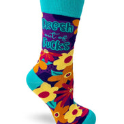 Fresh out of F..ks Ladies' Novelty Crew Socks