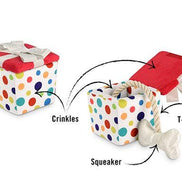 Party Time Pawfect Present Plush Dog Toy