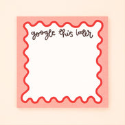 Memo pad - google this later