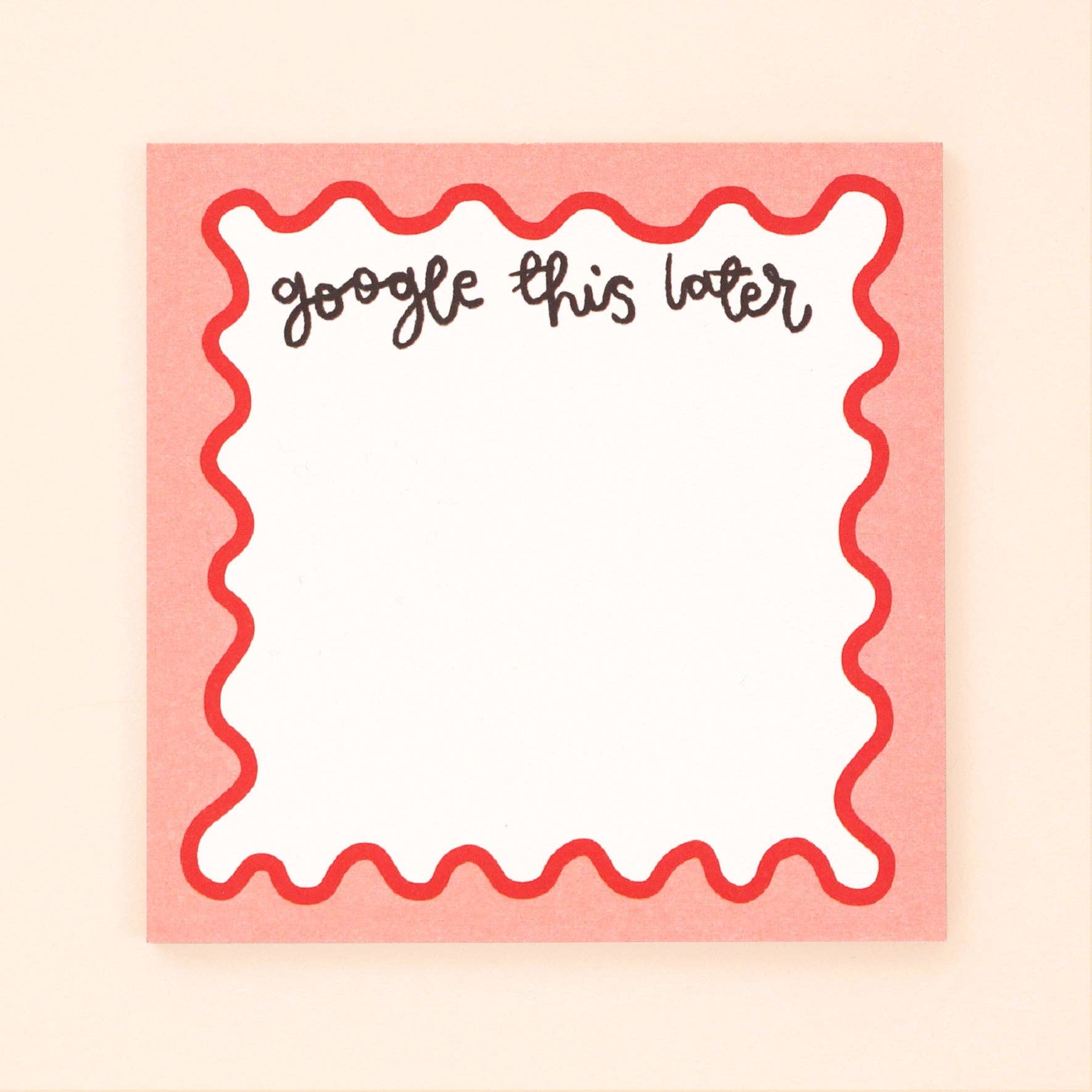 Memo pad - google this later