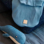 French Blue Whale - Dog Toys Fuzzyard Life