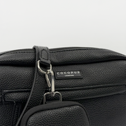 PU Leather Dog Walking Bag Bundle - Black