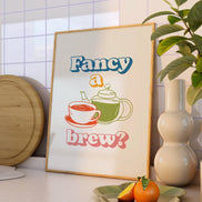 Fancy A Brew? Art Print: A3