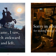 Sorry in advance for making things weird. - A Disappointing Affirmations Collection (Hardback)
