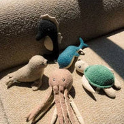 French Blue Whale - Dog Toys Fuzzyard Life