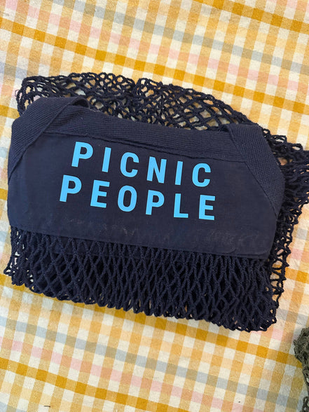 Mesh Grocery Shopper: Yellow- red text for the good stuff / Regular
