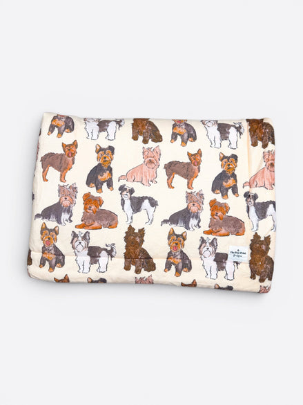 Yorkie Dog Blanket