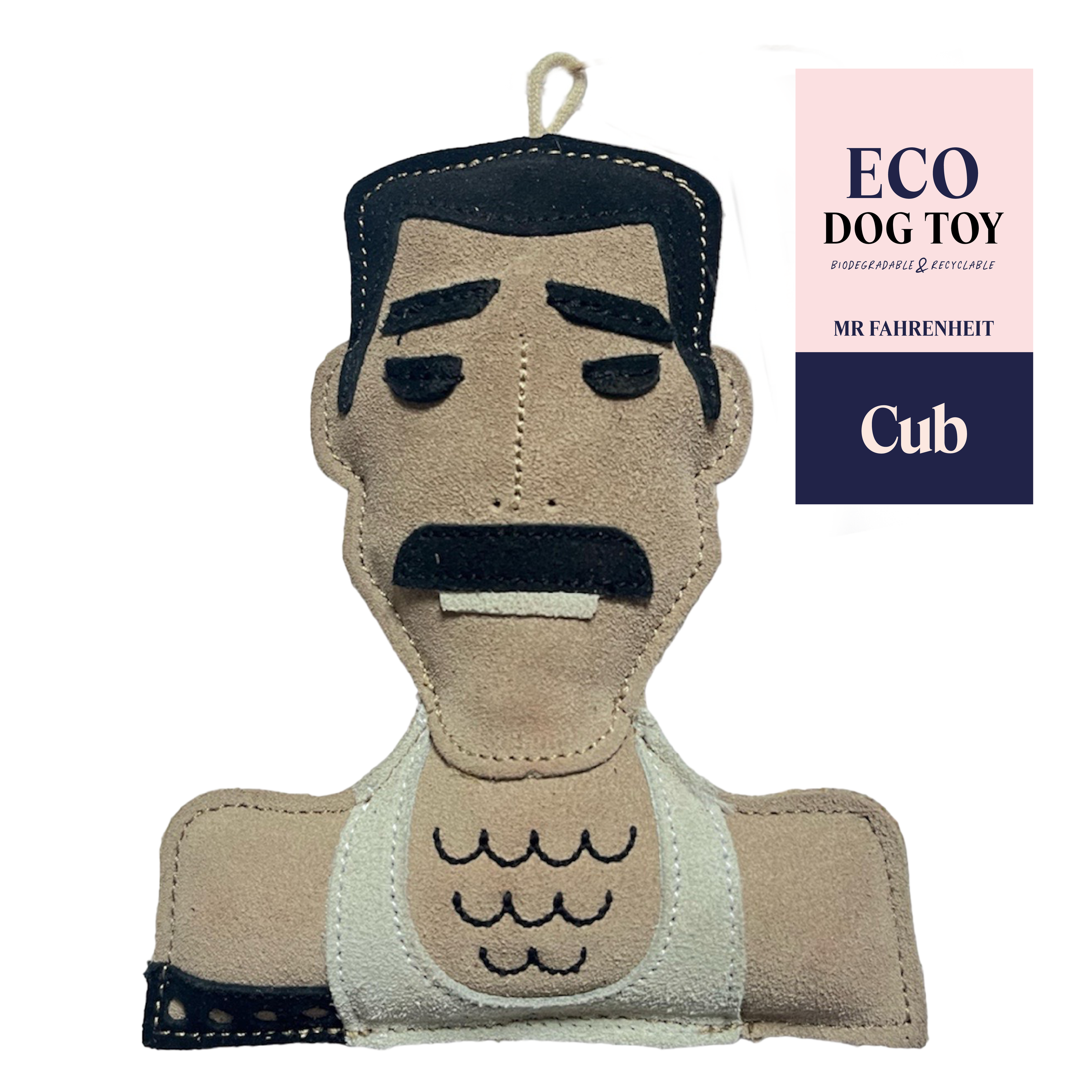 Mr Fahrenheit Eco Leather Dog Toy (Limited Edition)