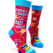 Classy Sassy and a Little Bad Assy Women's Crew Socks